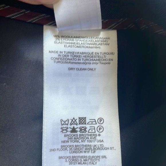 Brooks Brothers Wool Blend Straight Leg Dress Pants Size 6 - Picture 13 of 13